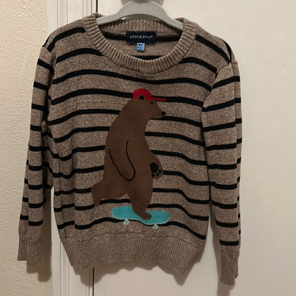 Andy and Evan toddler sweater